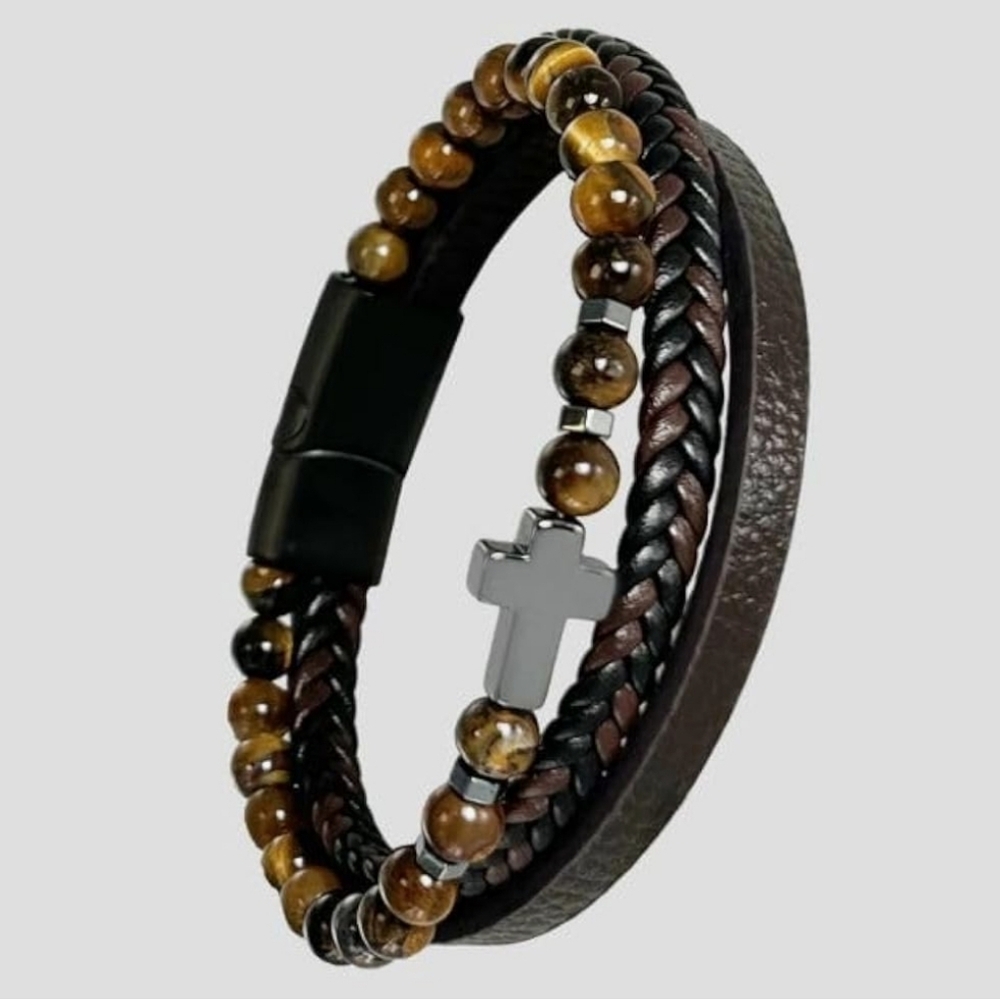 Leather Bracelets for Men - Picture 2 of 5